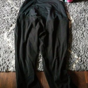 Maternity black dress pants